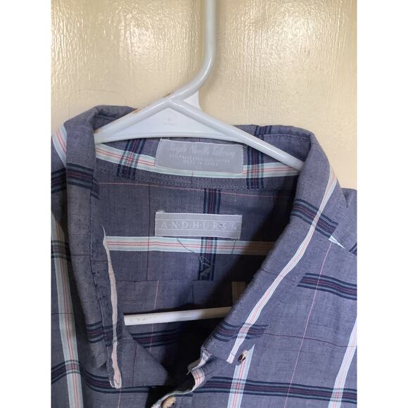 Three men shirts Cotton Traders, Puritan and AndHurst size XL - Picture 2 of 7